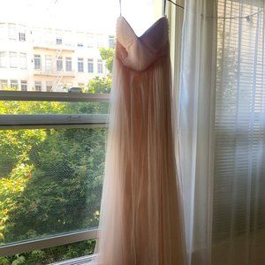 Jenny Yoo Annabelle Bridesmaid Dress (Blush)